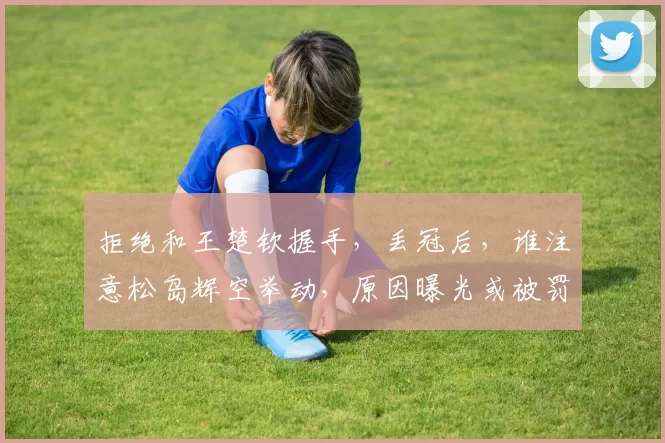 拒绝和王楚钦握手,丢冠后,谁注意松岛辉空举动,原因曝光或被罚