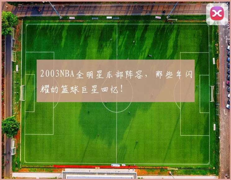 2003NBA全明星东部阵容，那些年闪耀的篮球巨星回忆！